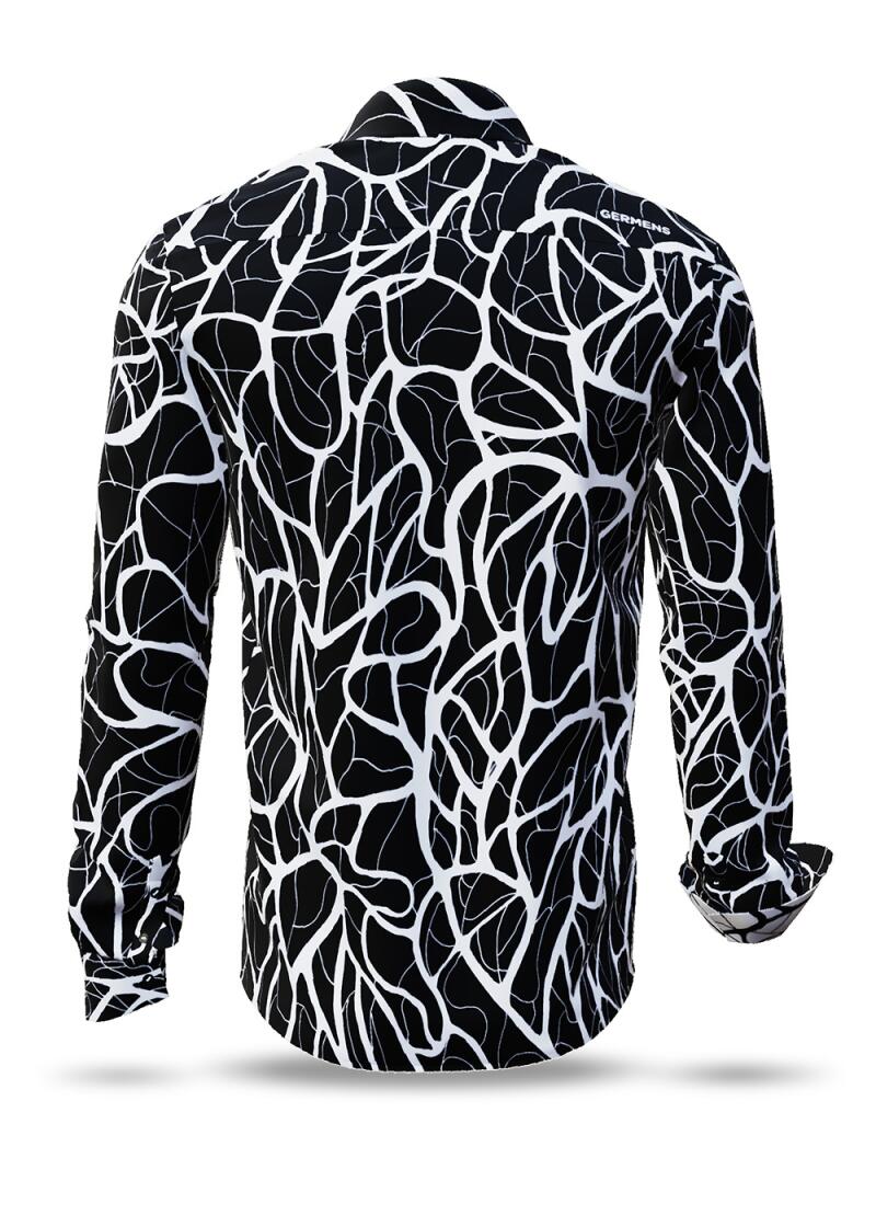 NETWORK INKOGNITO - Black white shirt - GERMENS