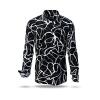 NETWORK INKOGNITO - Black white shirt - GERMENS