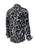 NETWORK INKOGNITO - Black white shirt - GERMENS XXL