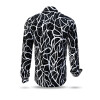 NETWORK INKOGNITO - Black white shirt - GERMENS