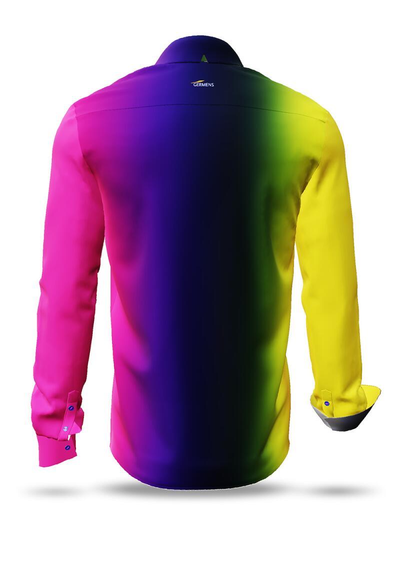 GRADIENT TRANSCENDENCE - Mehrfarbiges Hemd - GERMENS