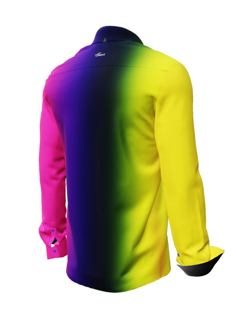 GRADIENT TRANSCENDENCE - Mehrfarbiges Hemd - GERMENS
