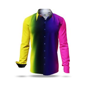 Find Button Up Shirt GRADIENT TRANSCENDENCE - 100 % co