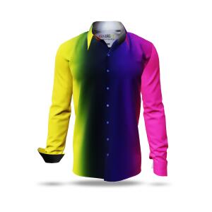 GRADIENT TRANSCENDENCE - Multicolor shirt - GERMENS