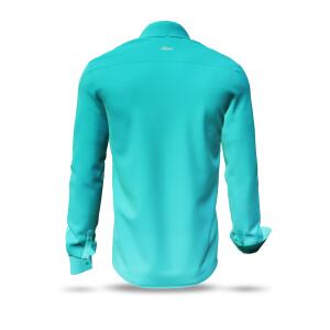 GRADIENT AQUA - Turquoise shirt - GERMENS