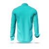 GRADIENT AQUA - Turquoise shirt - GERMENS