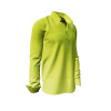 Discover Button Up Shirt GRADIENT LIME - 100 % cotton