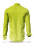 Entdecke bunte Hemden Herren GRADIENT LIME - 100 % Baumwolle
