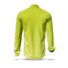 Entdecke bunte Hemden Herren GRADIENT LIME - 100 % BW