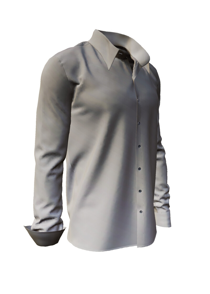 GRADIENT STONE - grey shirt - GERMENS