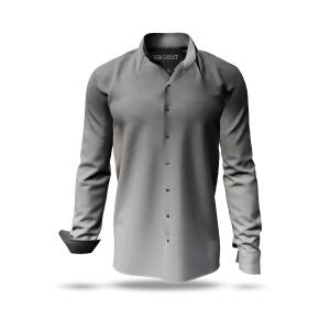 GRADIENT STONE - grey shirt - GERMENS