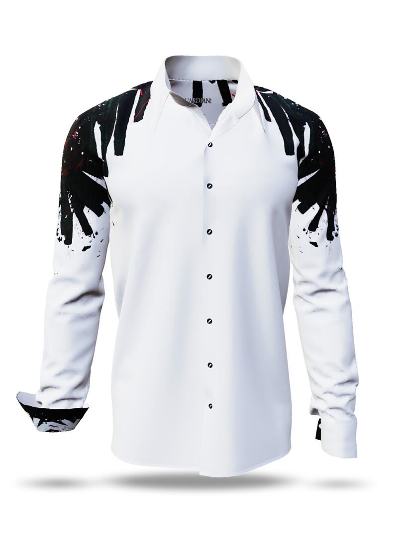 GUARDIAN! - White black shirt - GERMENS