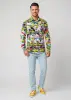 Discover colorful button up shirts for men DREI LEBENSWEGE - 100% cotton