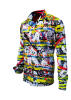 Button Up Shirt DREI LEBENSWEGE from GERMENS XXL