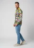 Discover colorful button up shirts for men DREI LEBENSWEGE - 100% cotton