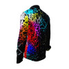 SCHWARMABWEICHLER ULTRA - Black colorful long sleeve shirt - GERMENS