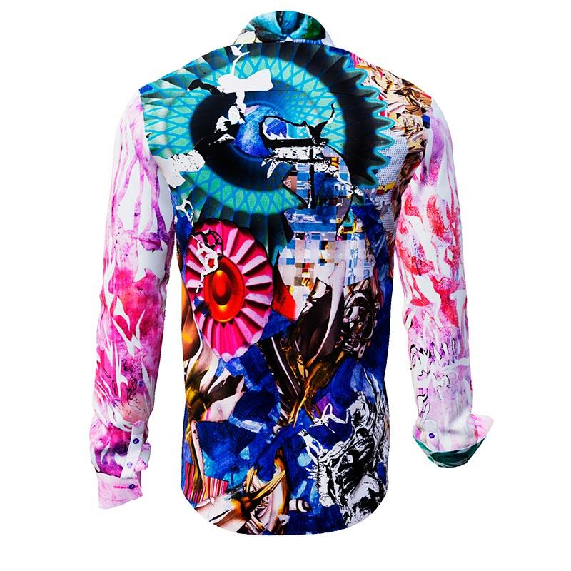 SUBOCEAN - Very cool colored long sleeve shirt - GERMENS artfashion - Unusual cotton shirt in 10 sizes - Made in Germany