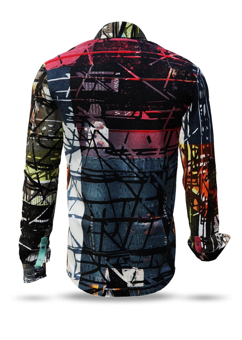NEW YORK FACTORY - Earth Color Long Sleeve Shirt -...