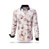 Discover Button Up Shirt HOUSES - 100 % cotton