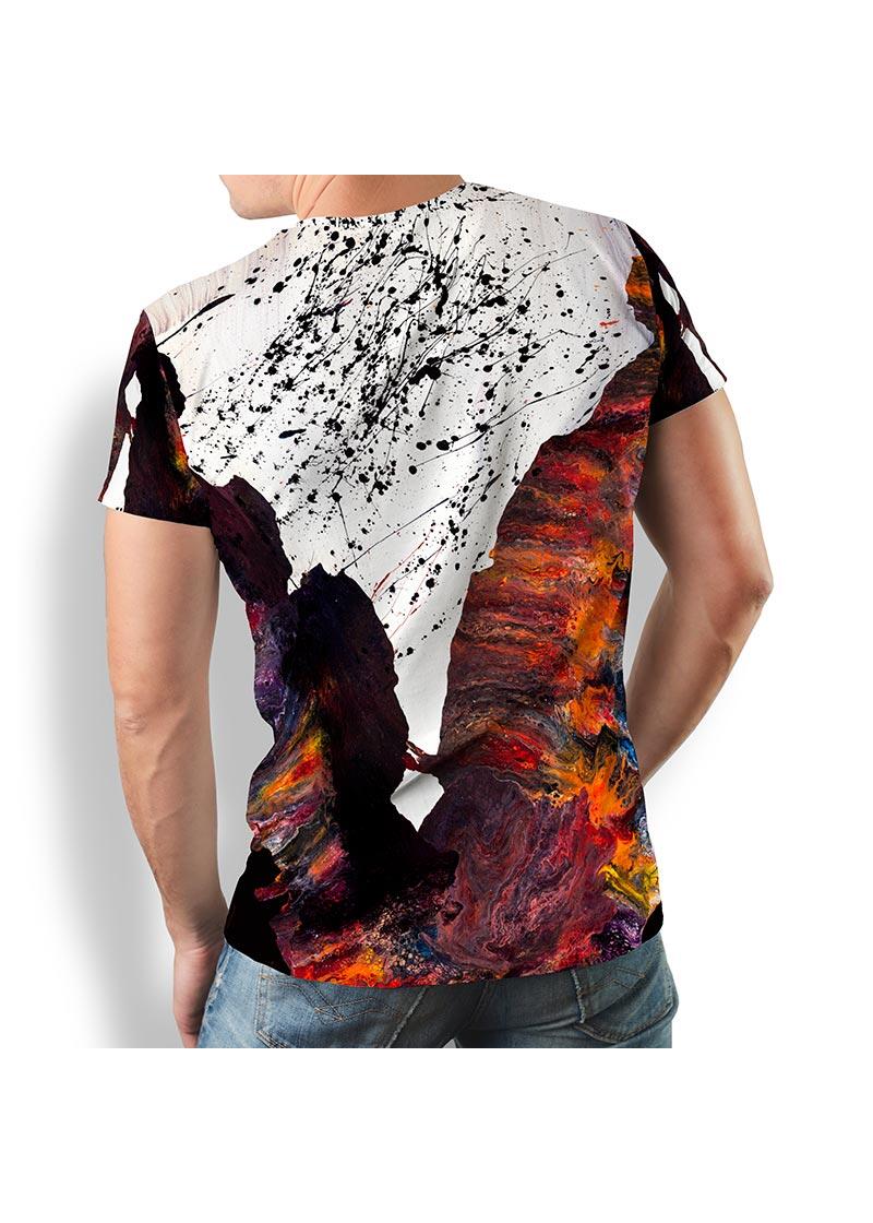 FLASH - Herren T-Shirt Rundhals - 100 % Baumwolle - GERMENS