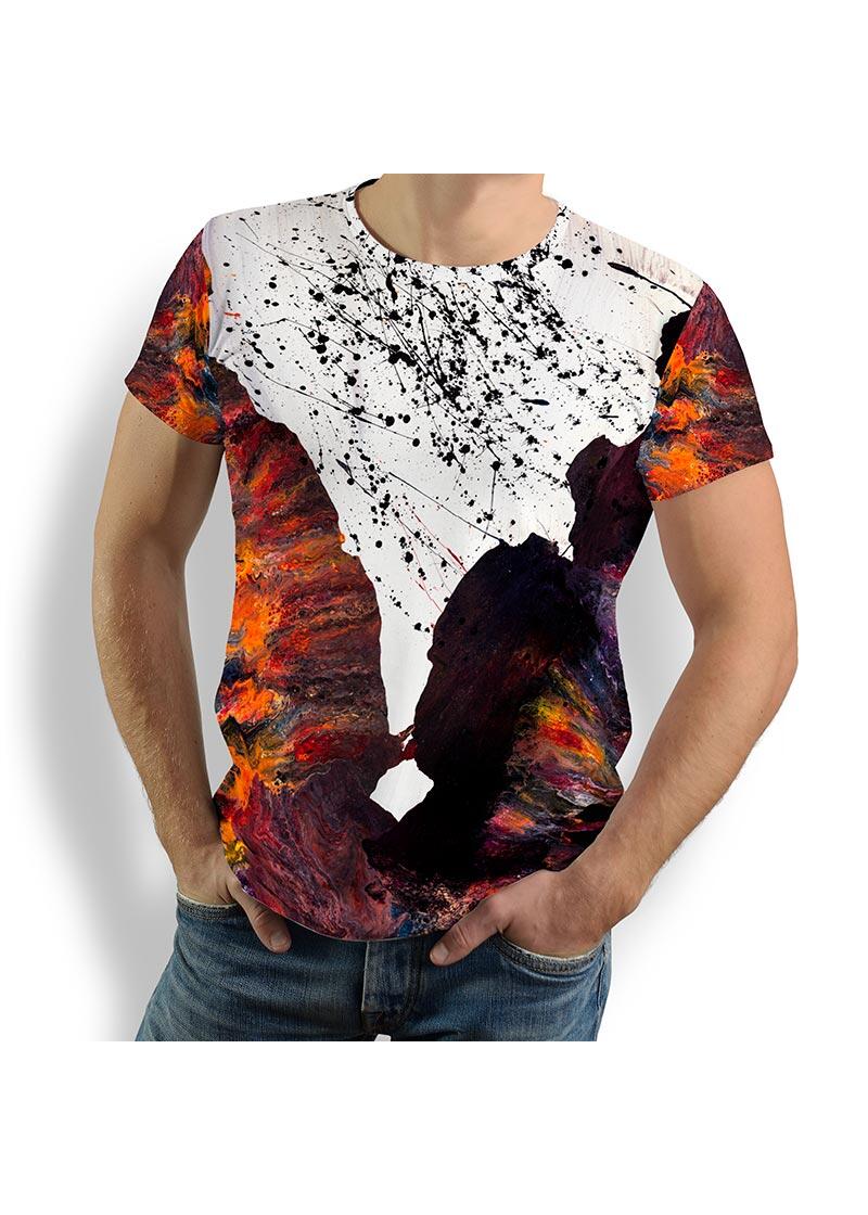 T Shirt Herren FIRE & ICE von GERMENS