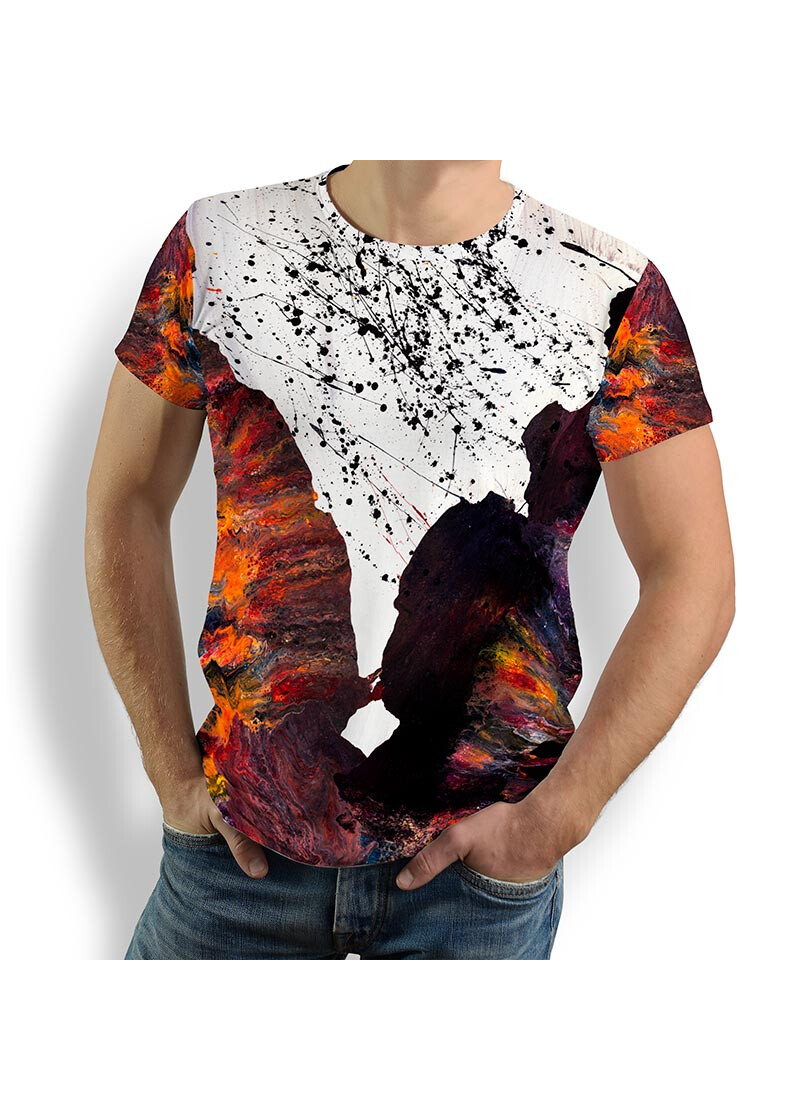 T Shirt Herren FIRE & ICE von GERMENS
