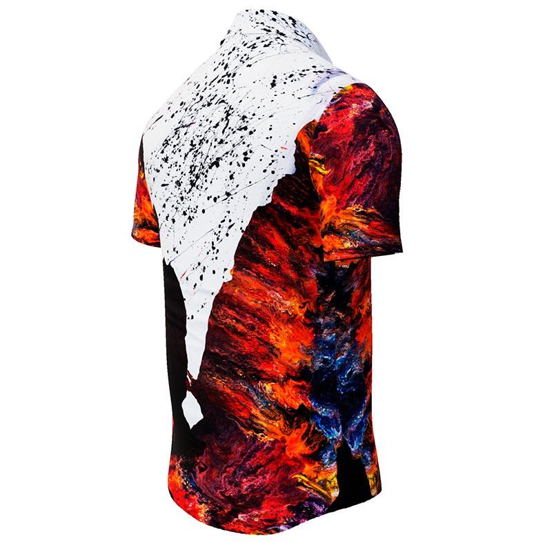FIRE & ICE - Multicolor short sleeve shirt - GERMENS
