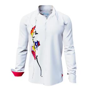 FUNKY - White shirt with artist graphic - GERMENS...