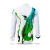 STACHELHAUT CACTUS - White green shirt - GERMENS artfashion - Special long sleeve shirt in small limitation - Made in Germany