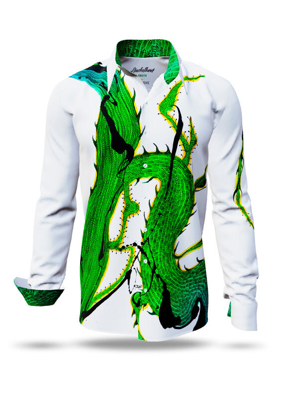 Entdecke bunte Hemden Herren STACHELHAUT CACTUS - 100 % Baumwolle