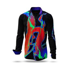 STACHELHAUT NEON - Black-red-blue shirt - GERMENS...