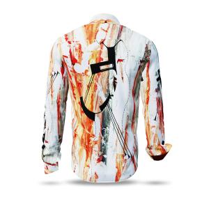 DAY NOMAD - White red black shirt - GERMENS artfashion -...