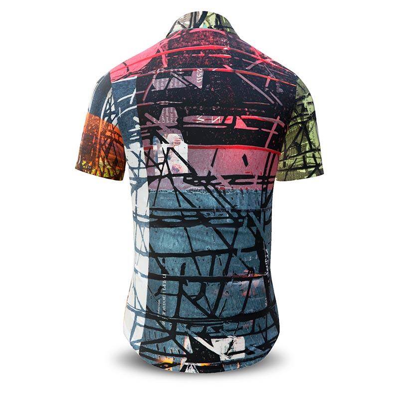 NEW YORK FACTORY - Cool Short Sleeve Shirt - GERMENS artfashion - 100 % cotton - very good fit - artist design - 499 pieces limited - Made in Germany