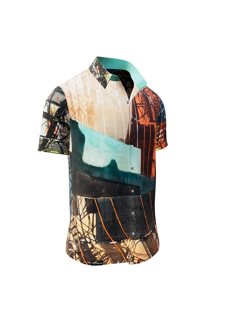 NEW YORK FACTORY - Cool short sleeve shirt - GERMENS