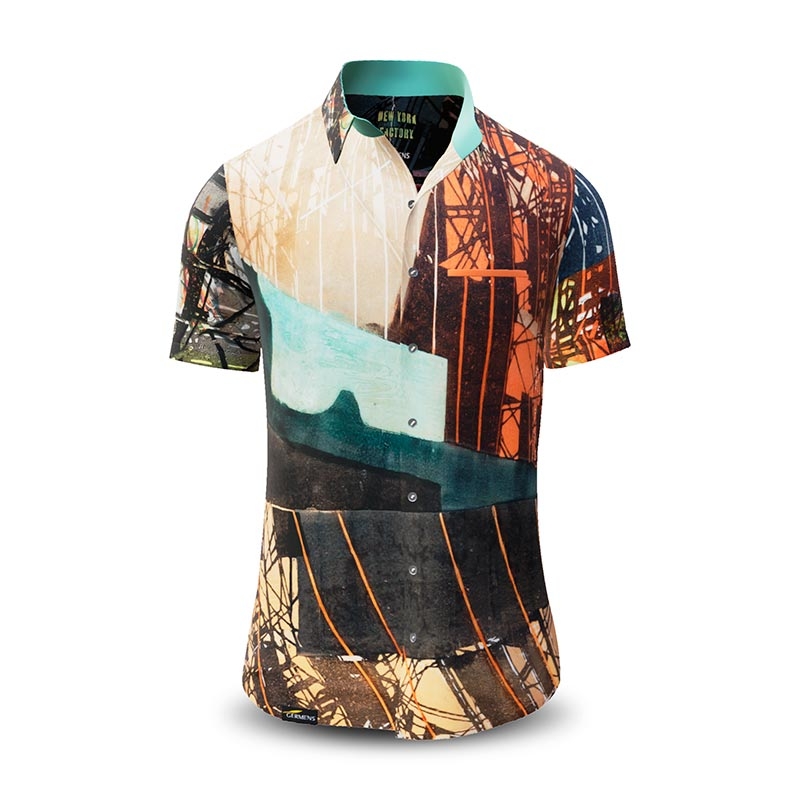 Kurzarmhemd Herren NEW YORK FACTORY – GERMENS artfashion – Größe M