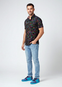 PEACE! Mens short-sleeved shirts - 100% cotton - GERMENS...
