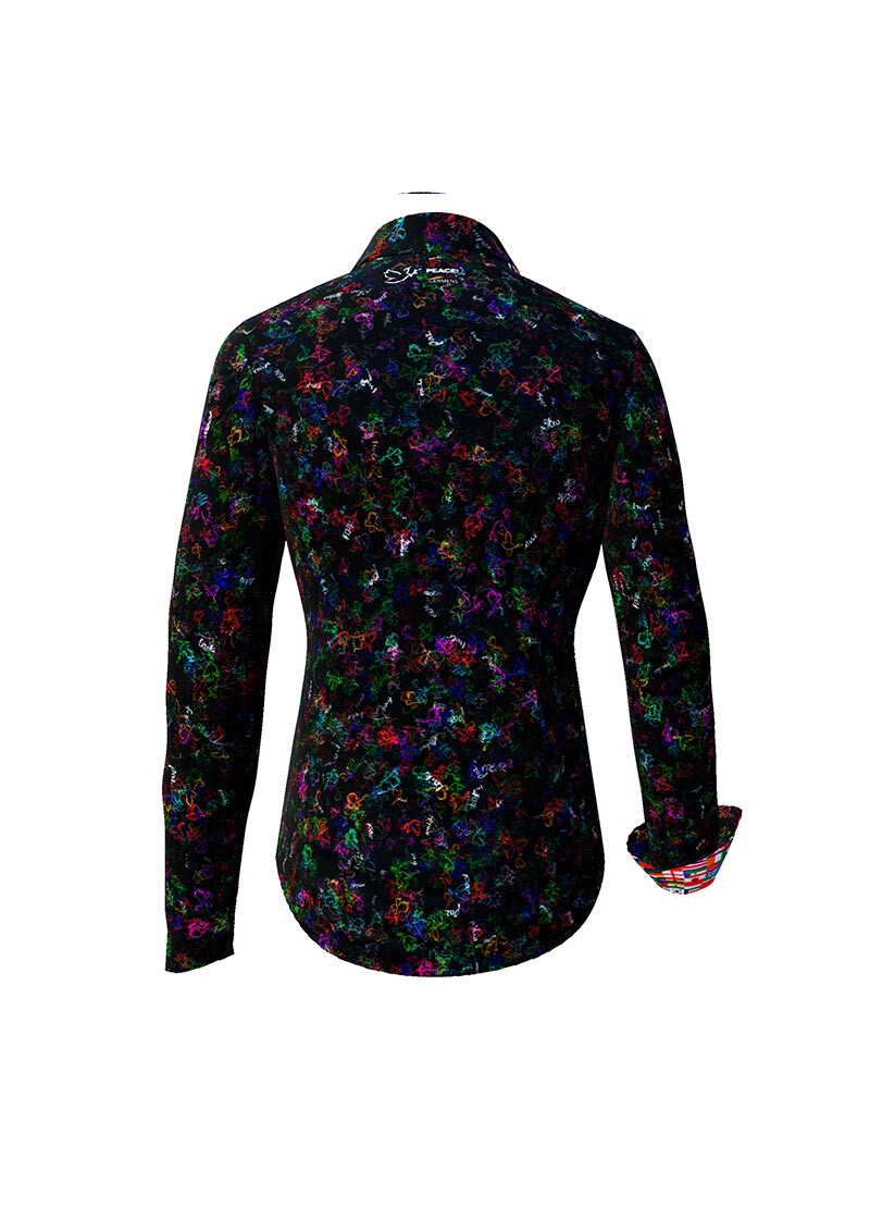 PEACE! - Bluse tragen und helfen - Untersttzen Sie mit dem Kauf dieser GERMENS Bluse den Schsischen Flchtlingsrat - 100 % Baumwolle - Made in Germany