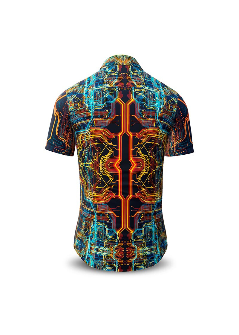 HACKER - Computer short sleeve shirt - GERMENS artfashion - 100 % cotton - very good fit - artist design - 499 pieces limited - Made in Germany