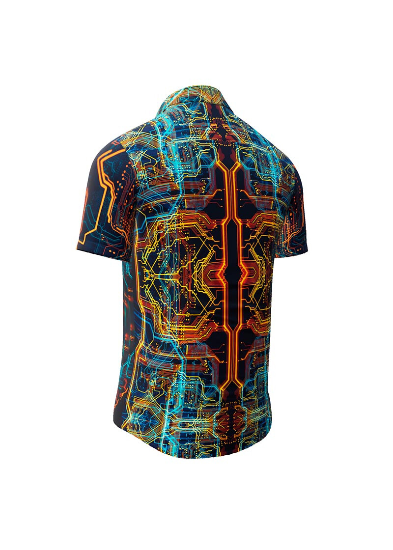 HACKER - Computer short sleeve shirt - GERMENS artfashion - 100 % cotton - very good fit - artist design - 499 pieces limited - Made in Germany
