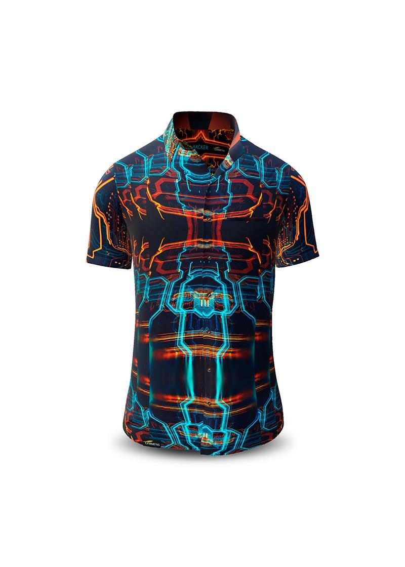 Button up shirt for summer HACKER - GERMENS