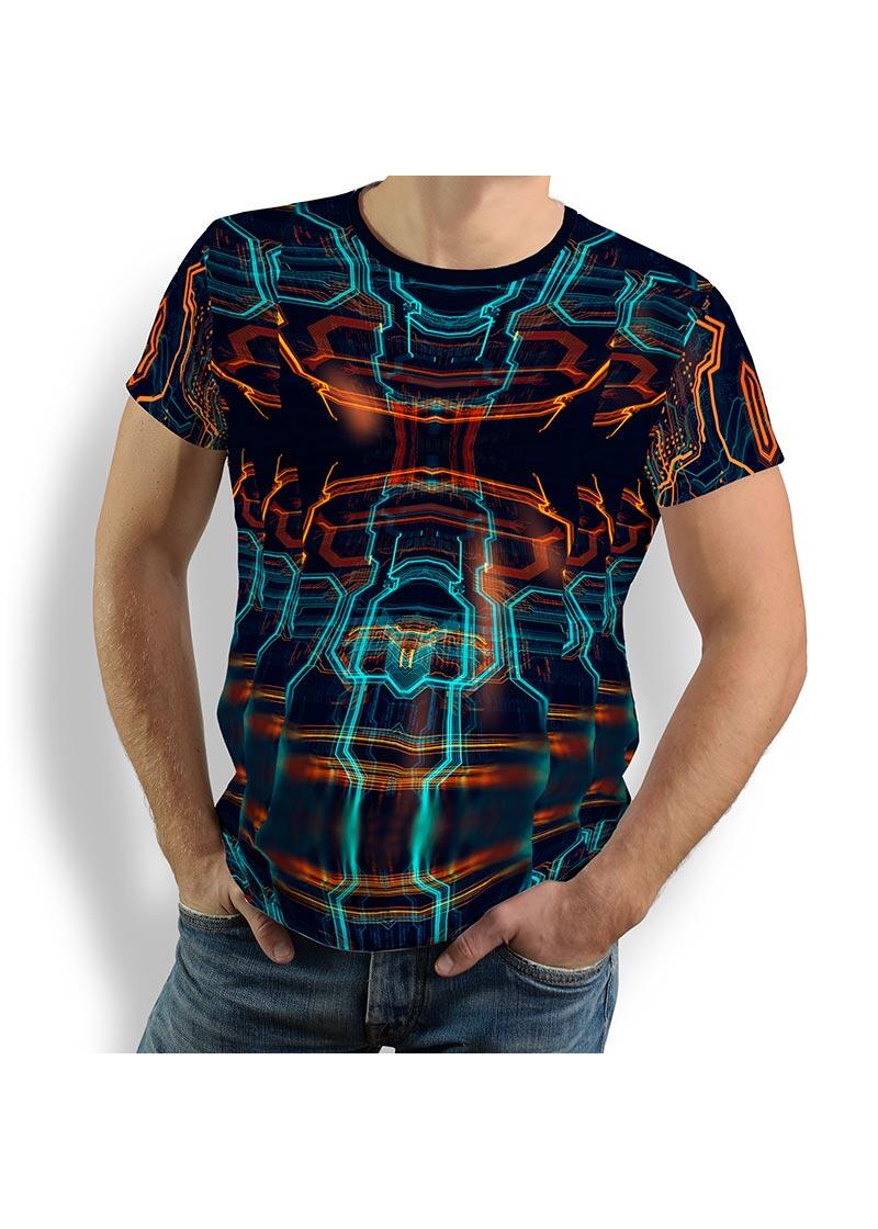 HACKER - Cool Dark Computer T-Shirt - 100 % cotton - GERMENS artfashion - 8 sizes S-5XL