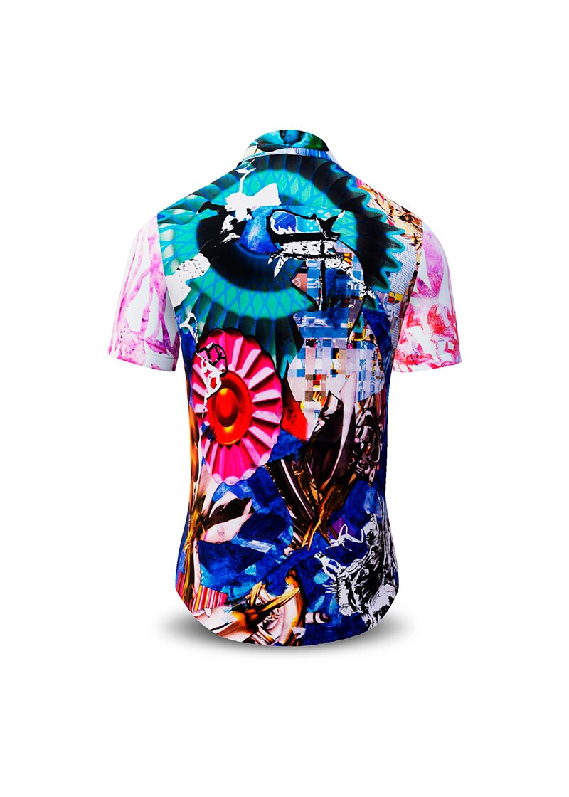 SUBOCEAN - Colored short sleeve shirt - GERMENS artfashion - 100 % cotton - very good fit - artist design - 499 pieces limited - Made in Germany