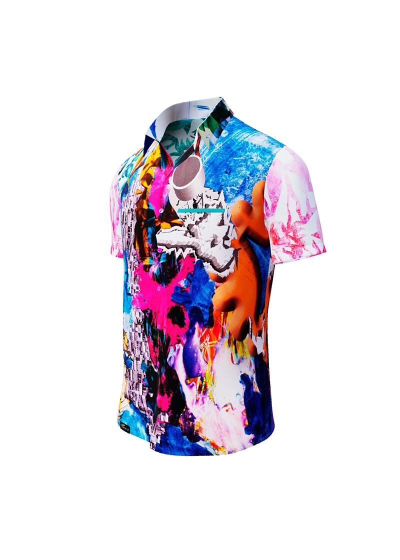 SUBOCEAN - Colored short sleeve shirt - GERMENS