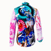 SUBOCEAN - Farbige Bluse - GERMENS artfashion - 100 % Baumwolle - sehr gute Passform - Künstlerdesign - 99 Stück limitiert - 6 Größen von XS - XXL - Made in Germany