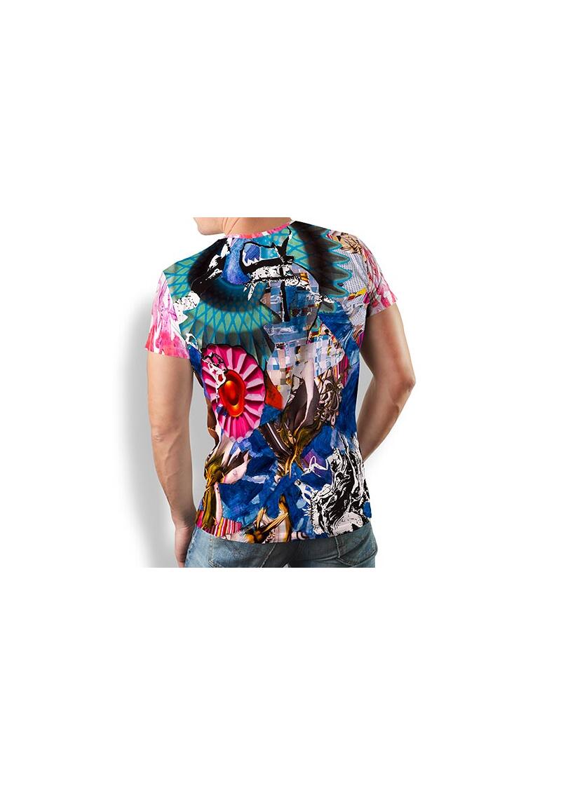 SUBOCEAN - Colorful T-Shirt - 100 % cotton - GERMENS artfashion - 8 sizes S-5XL