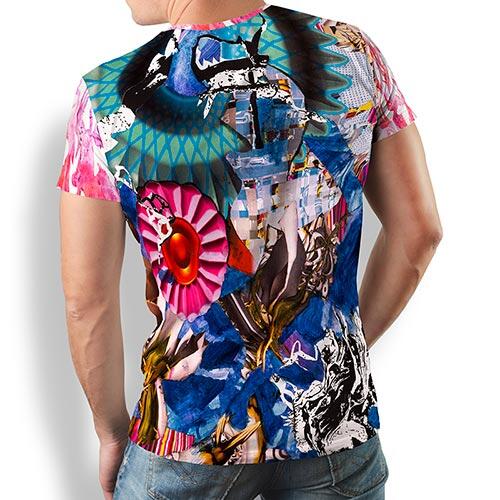 SUBOCEAN - Colorful T-Shirt - 100 % cotton - GERMENS artfashion - 8 sizes S-5XL