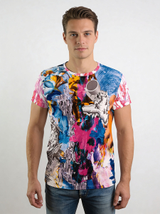 Unique T-shirts for men - SUBOCEAN - 100% cotton - GERMENS artfashion - Sizes S to 5XL