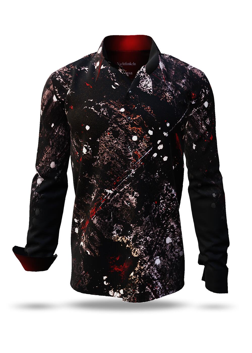 NACHTFUNKELN - Dark long sleeve shirt - GERMENS...