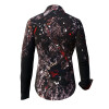 NACHTFUNKELN - Dark blouse - GERMENS artfashion - 100 % cotton - very good fit - artist design - 99 pieces limited - 6 sizes from XS - XXL - Made in Germany