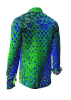 Hemd Herren HEXAGON MALACHIT – GERMENS artfashion – 100 % Baumwolle - Größe XS